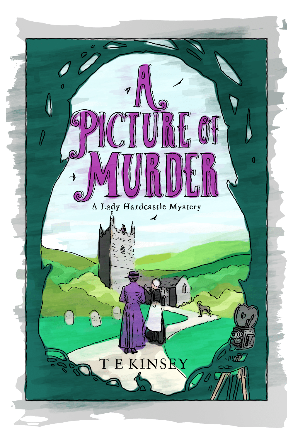 A Picture of Murder/ T.E. Kinsey 