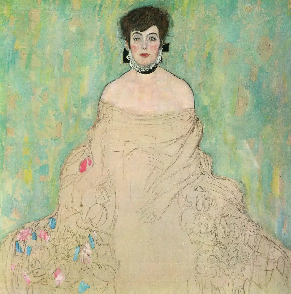 Amalie Zuckerkandl (unfinished by Klimt)