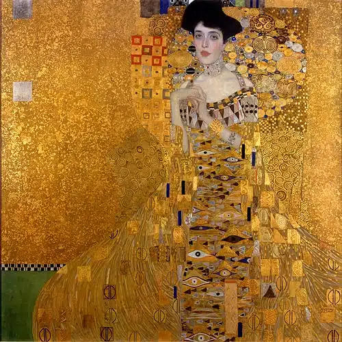 Gustav Klimt, Portrait of Adele Bloch-Bauer I, 1907