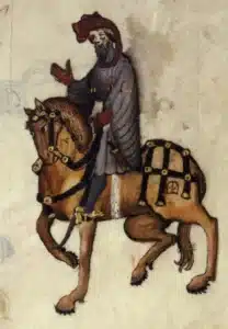 The Knight-Ellesmere Chaucer Knight from Chaucer’s Canterbury Tales, representing medieval chivalry