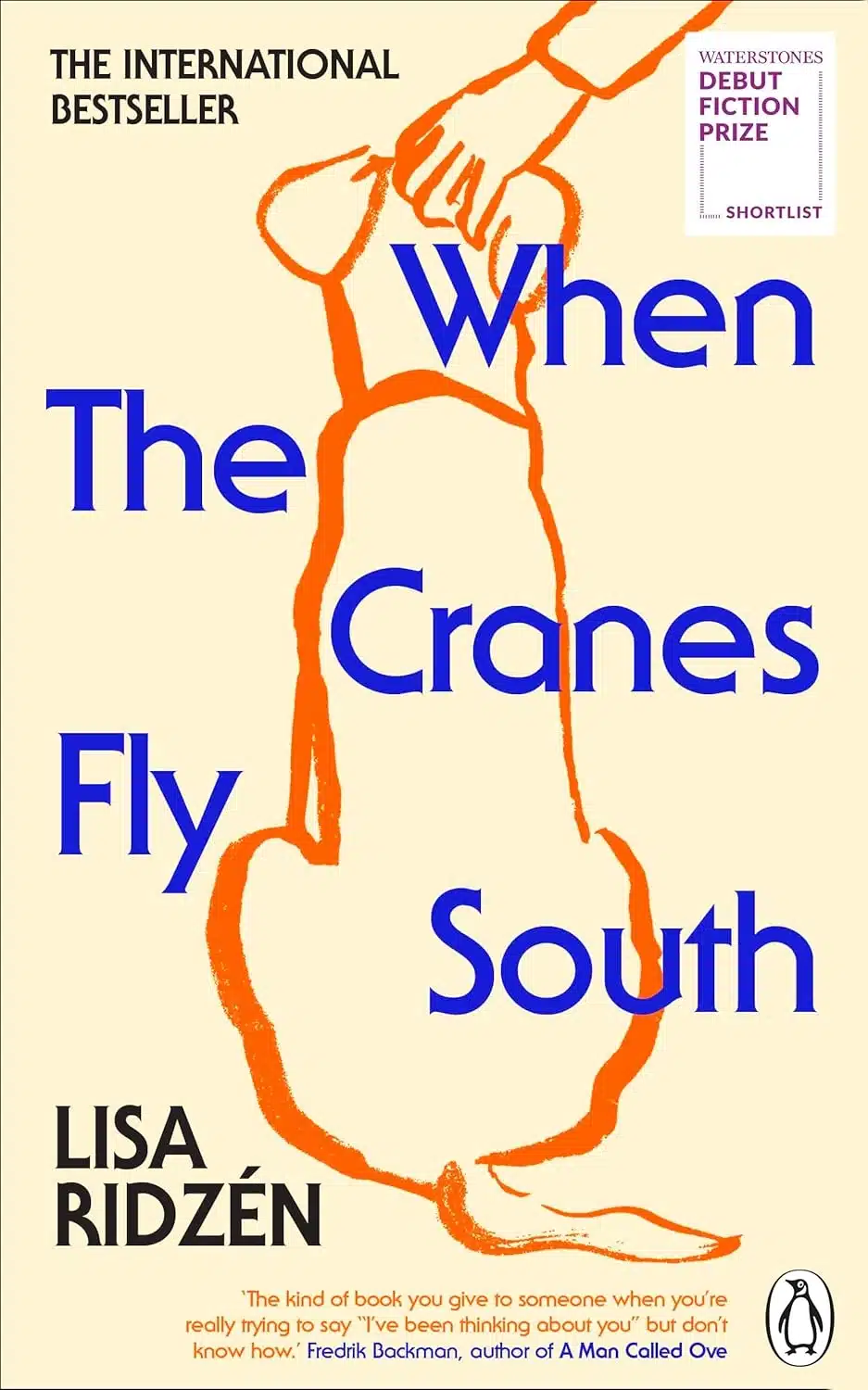 עטיפת הספר When the Cranes Fly South מאת Lisa Ridzén - רומן על סוף החיים בלי נחמה