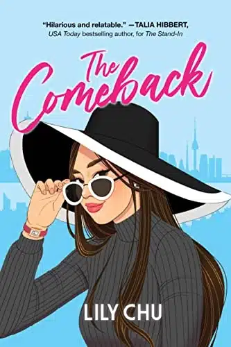 עטיפת הספר The Comeback מאת Lily Chu- החמצה במסווה של נצנצים