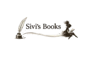 Sivi's Books logo on a dark background with a white brushstroke swoosh underlining the name.