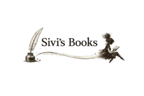 logo-new-150x100 Sivi's Books logo on a dark background with a white brushstroke swoosh underlining the name.