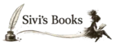 Decorative logo banner featuring a parchment ribbon, a quill, and the text 'my books' in a fantasy-style font.